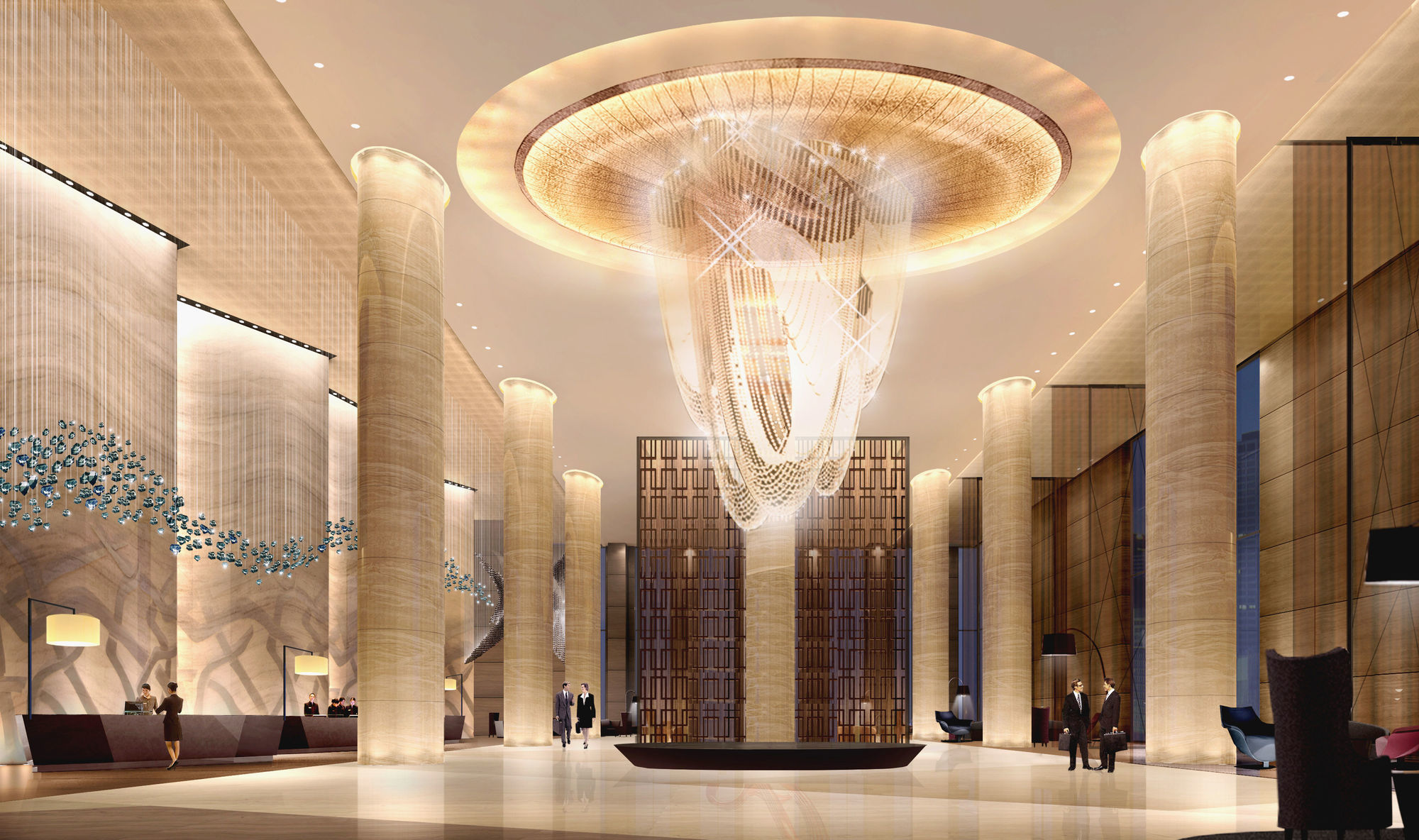 Le Meridien Chongqing Nan'An Интерьер фото
